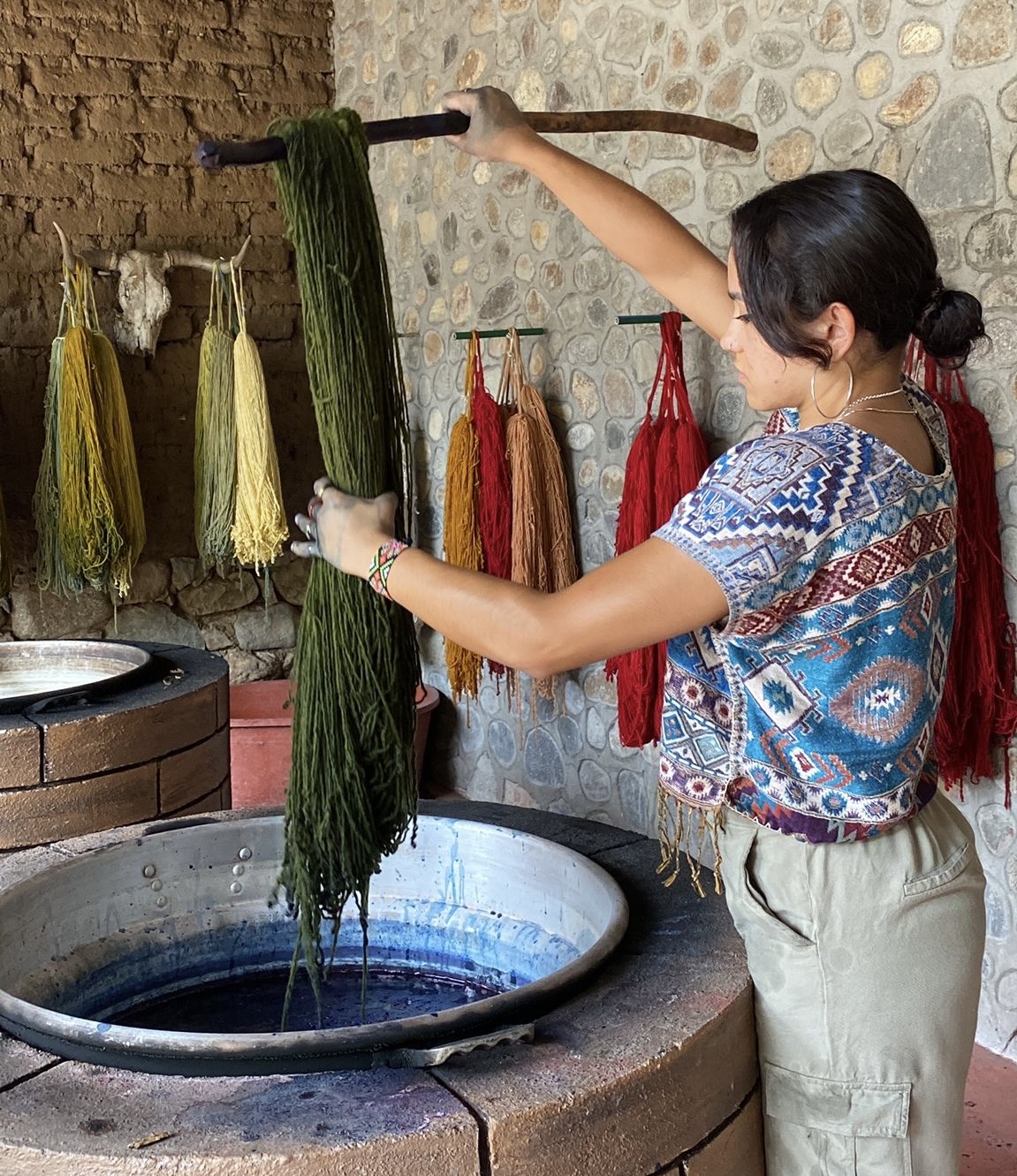 Natural dye workshop